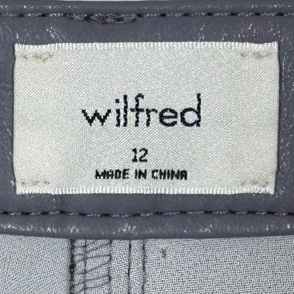 Wilfred | The Melina Pant | 12 | Ardoise | High-rise | Straight-leg | Aritzia - Picture 6 of 11